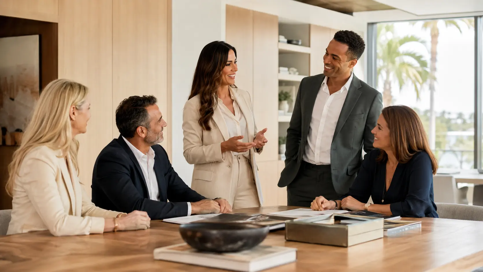 Black Ivy Realty advisors reviewing Florida property options
